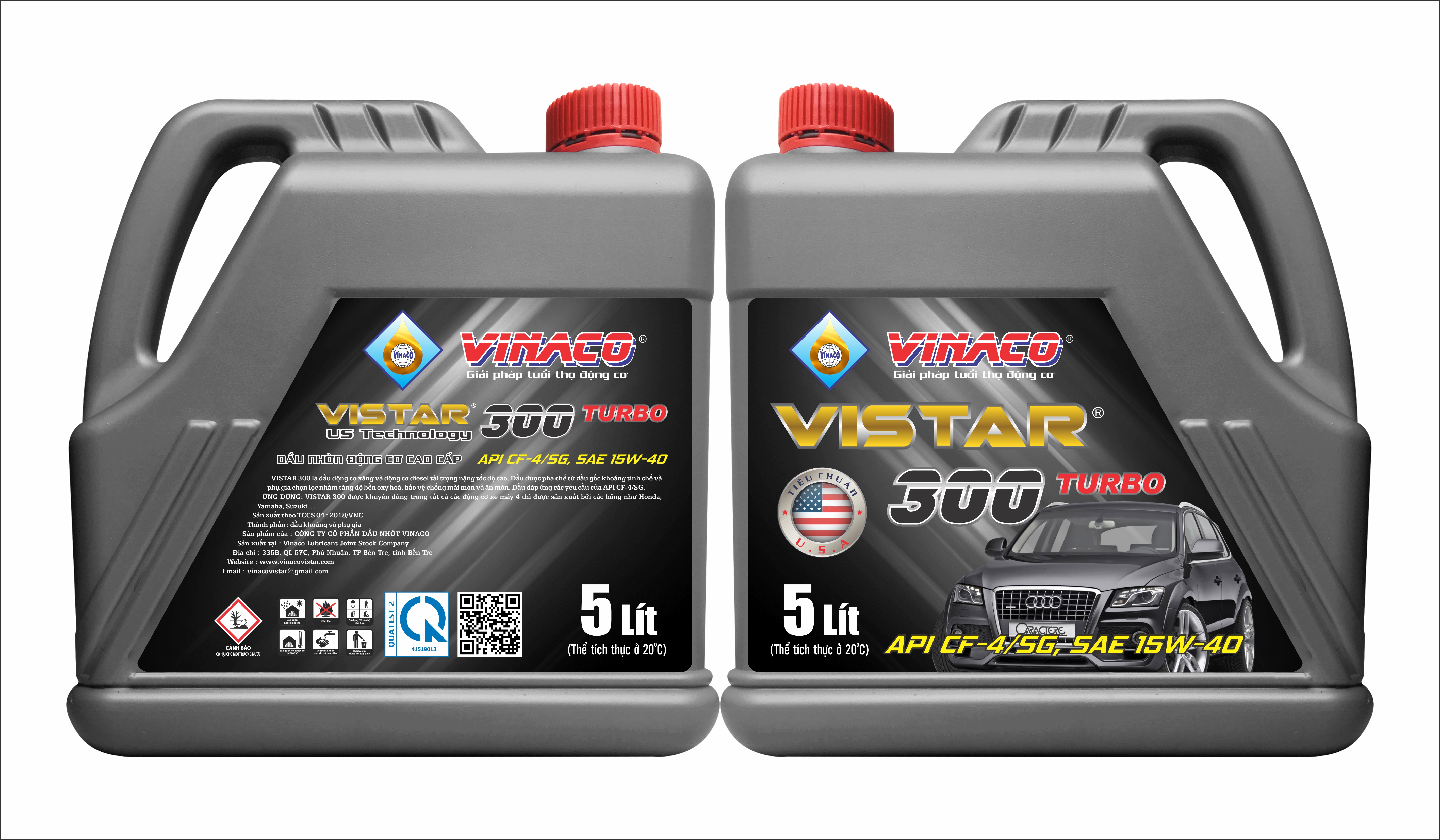 Vistar 300 – 5L (Dầu nhờn động cơ ô tô cao cấp)