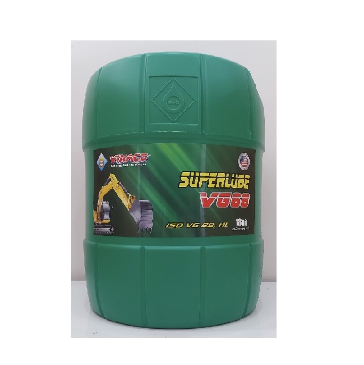 SUPERLUBE VG68 – 18L (Dầu thủy lực thông dụng)