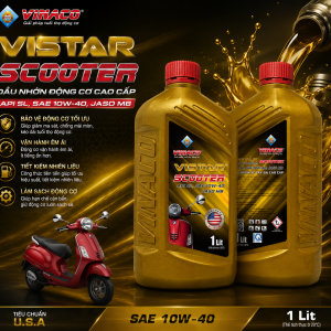 Vistar Scooter – 1L (Dầu nhờn xe tay ga cao cấp)