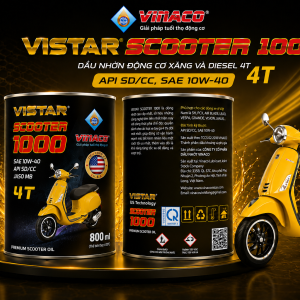 Vistar Scooter 1000 (Dầu nhờn xe tay ga phân khối lớn)