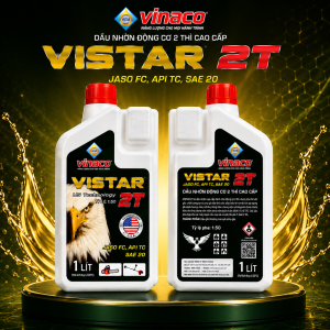 Vistar 2T – 1L (Dầu nhờn động cơ xăng 2 thì cao cấp)