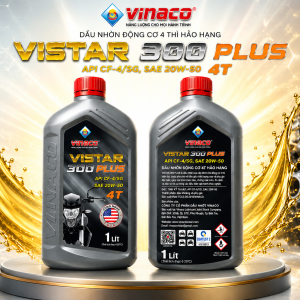 Vistar 300 Plus – 1L (Dầu nhờn động cơ xe máy cao cấp)