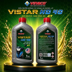 Vistar HD40 – 1L (Dầu động cơ xe máy thông dụng)