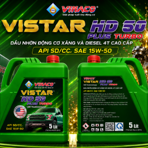 Vistar HD50 – 5L (Dầu nhờn động cơ ô tô thông dụng)