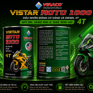 Vistar Moto 1000 – 1L (Dầu nhờn mô tô phân khối lớn)